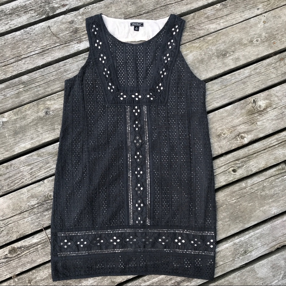 LUCKY BRAND eyelet cotton dress SMALL VGUC